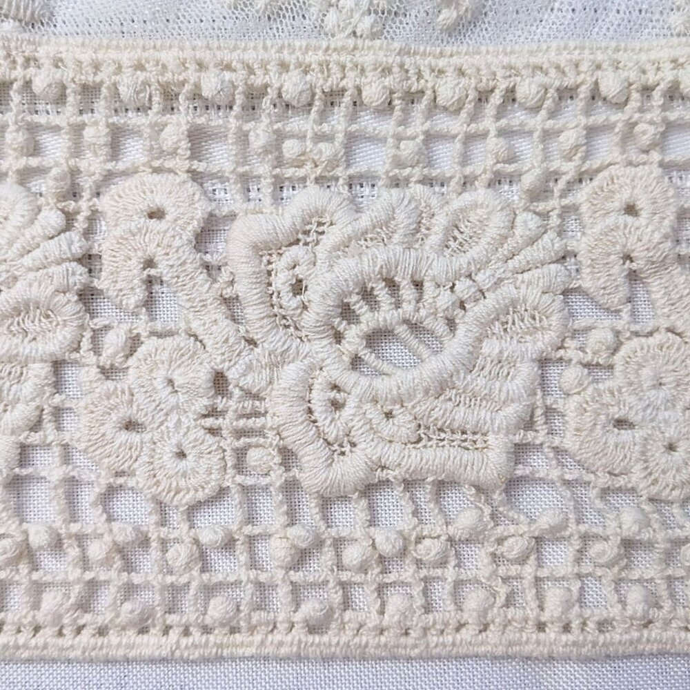 Revolve NIGHTCAP by Carissa Rene Ivory Lace Kimono Cardigan Size 1/XS - Picture 5 of 8